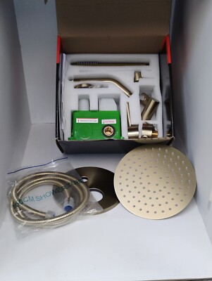 Sumerain Tub And Shower Faucet Set Brushed Gold S3232BGI-HD