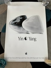 Apple iMac  Yin Yang   Poster Macworld NY 200...