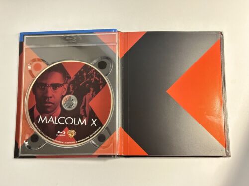 Malcolm X Blu-ray 2-Disc Set DigiBook Spike Lee Washington oop - Picture 3 of 4
