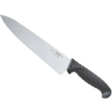 Schraf Serrated Edge Chef Knife with TPRgrip Handle (select size below)