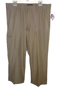 NEW Sz 36XS Haband Pants with SCOTCHGUARD Khaki Cargo Pocket 100% Poly | eBay