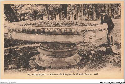 AMCP7-0625-29 - HUELGOAT - Chateau du Rusquec - La Grande Vasque