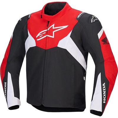 Herren Motorrad Jacke - Alpinestars T-Jaws v4 WP Honda - wasserdicht sportlich