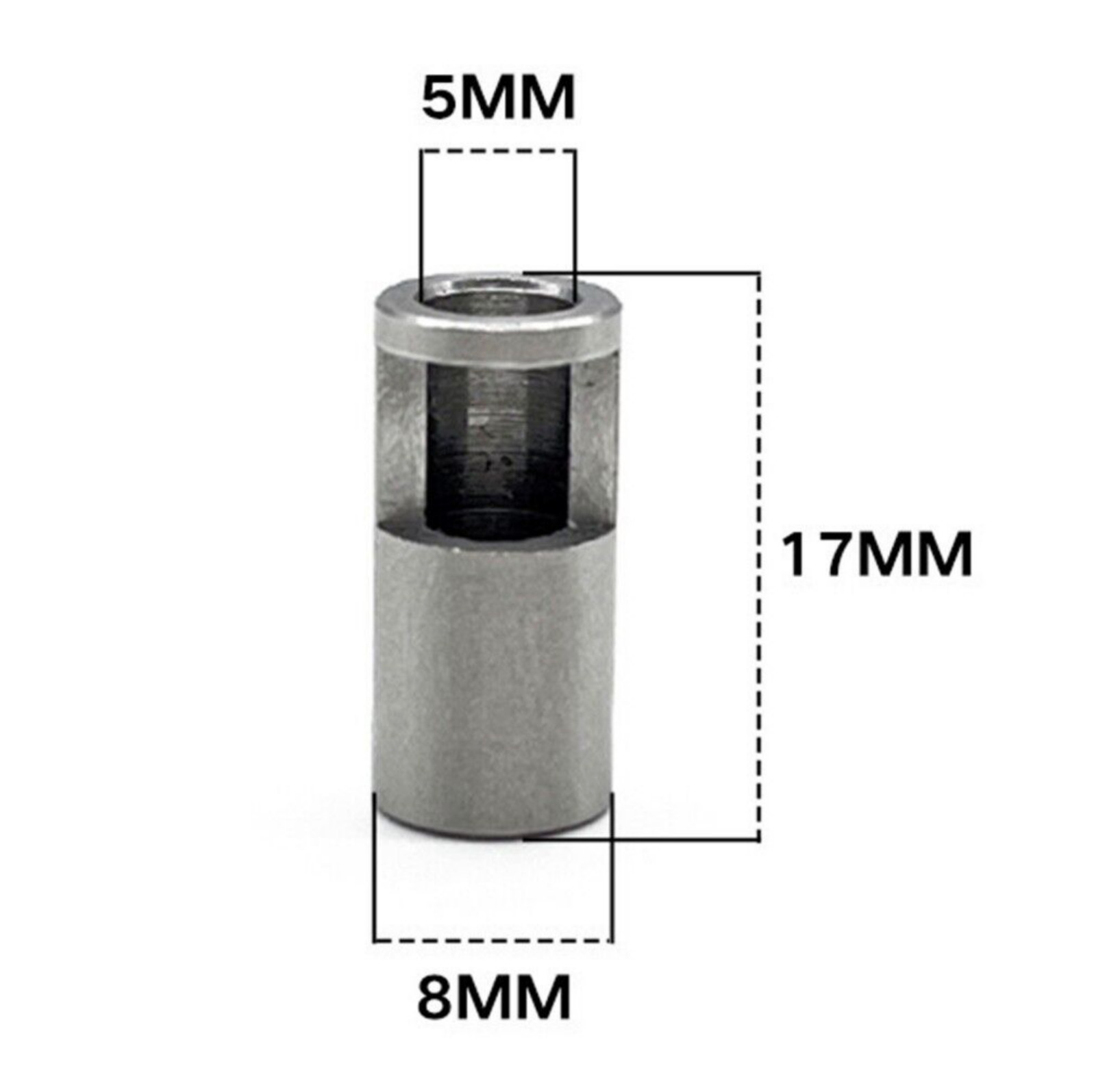 Mod 1 8mm Steel Pinion Gear M1 20T-45T For Castle 2028 Motor Speed Run Spur Gear
