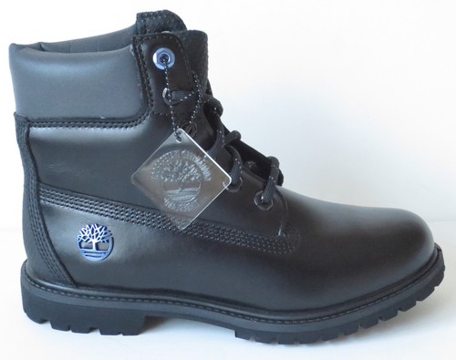 Timberland Women's Black Frost Bite Limited Edition Two Below 6 Inch Boots A1Q84 - Picture 3 of 10