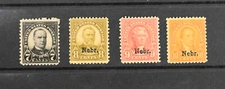 USA Nebra. Scott # 676-679  F-VF OG LH/H Nebraska US Stamps Cat $177