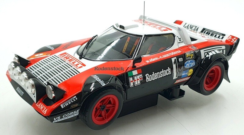 Kyosho 1/18 Lancia Stratos HF 1978 Hunsruck #1 Pirelli Diecast Model