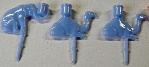 Vintage Plastic Animal Candle Holders & Cake Toppers - Picture 6 of 8