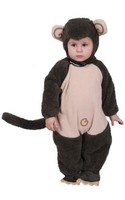 Dress Up America Toddler T4 Plush Lil' Monkey Costume Set 3-4 Years Dress Up America Toddler T4 Plush Lil' Monkey Costume Set 3-4 Years