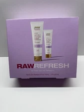 Raw Sugar Raw Refresh Gift Set with Dry Shampoo, Aloe + Bamboo, 2 Piece New