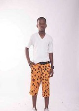 Boys African Traditional Ankara Print Short