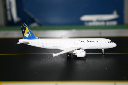 Gemini Jets 1:400 Ansett Airbus A320-200 VH-HYY (GJAAA814) Model Plane