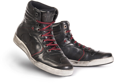 Leder Motorradschuhe 45 STYLMARTIN Motorradschuhe IRON Leder