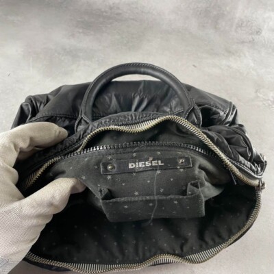 バッグ OLD DIESEL MINI Boston bag y2k バッグ OLD DIESEL MINI Boston bag y2k Diesel Archive Metal