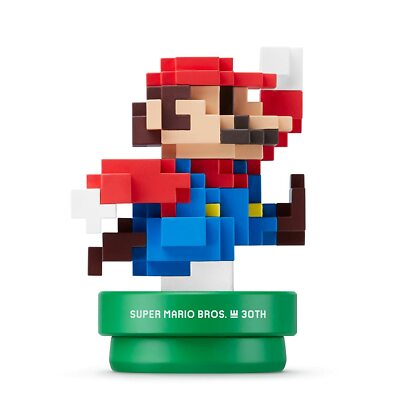 Amiibo 30th Anniversary Mario Modern Color 8-Bit | eBay