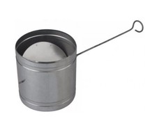 Metallo Camino Tubo Rotante Lama Condotto Smorzatore Non Ritorno Valvola Fumaria