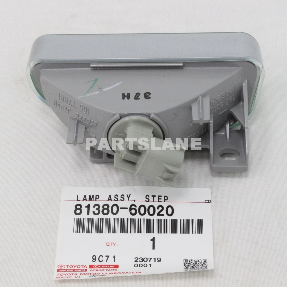 Lámpara de paso delantera genuina para estribo Lexus GX470 LX570 OEM 81380-60020 Foto 3 de 4