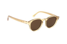LOUIS VUITTON MEN'S LV Signature Round Sunglasses Z1962U HONEY Pre-Owned Authent