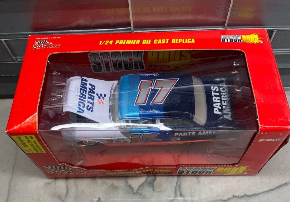 1997 Darrell Waltrip #17 Parti America 58 BelAir Racing Champions 1:24 Stock Rod - Immagine 3 di 3