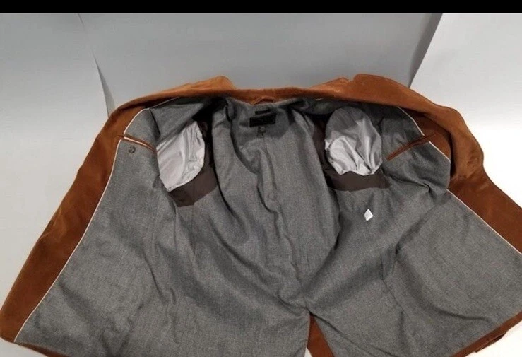 Blazer XXL Jos A Bank Reserve Algodón Pana Codo Parche Chaqueta Hombres Cirujano Foto 3 de 4