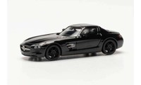Herpa 420501-002 Nercedes Benz Sls Amg Schwarz Ho 1:87 Neu
