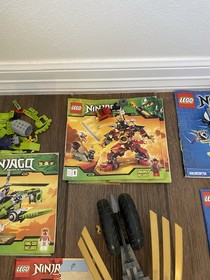 HUGE LEGO NINJAGO LOT - Instructions/parts/figs From 9449, 9444, 9443, 9448, Etc