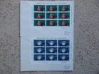 GUERNSEY 1976 EUROPA  PAIR OF FIRST DAY COVERS WITH ENTIRE SHEETLETS OF 9 STAMPS