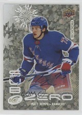 2024-25 Upper Deck Ice Sub Zero Rookies Blue Auto Matt Rempe #SZ-RE Auto 2o7