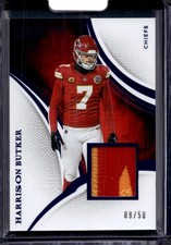 2025 Panini Immaculate Collection #83 Harrison Butker Blue #/50