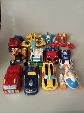Transformers Rescue Bots Bundle Optimus Prime Bumblebee Blades HotShot Chase X12