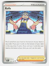Pokemon TCG Kofu Stellar Crown 138/142 Uncommon NM