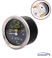 Macchina caffe' professionale CARIMALI   Manometro caldaia Ø 60mm 1/8  95.01545