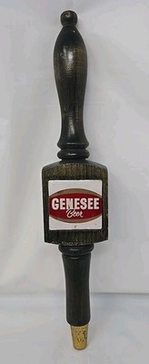 Vintage Wooden Genesee Beer Tap Handle, Excellent Condition-14''