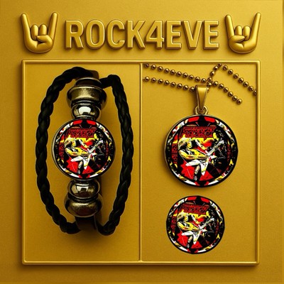 ACCEPT GERMAN ROCK BAND  LIFE IS A BITCH  BR NEC PIN   