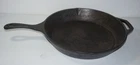 VTG Lodge 12SK Skillet Frying Pan Double Spout Cast Iron USA 10 1/2 pounds
