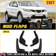 2SET FIT NISSAN QASHQAI J11 14-2020 2018 MUDGUARDS MUD FLAP FLAPS SPLASH GUARD