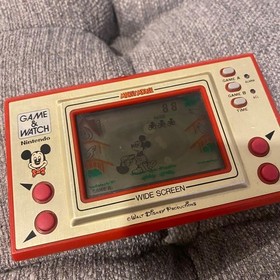 Nintendo Vintage Operation Confirmed Game Watch Mickey Mouse Egg Picker Vintage