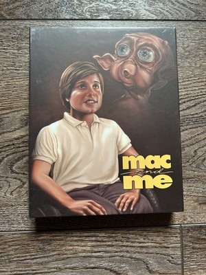 Mac and Me (4K UHD + Blu-ray + LE Magnetic Box) Vinegar Syndrome VSU New Sealed*