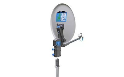 Maxview Precision I.D Manuelle Sat-Anlage Single-LNB 65 cm mit Stativ B-Ware