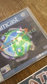 Planet Ring game for Sega Dreamcast (PAL / Europe) - cracked front case