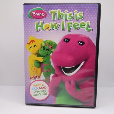 Barney This is How I Feel DVD 2014 Full Frame Kids Learn Emotions