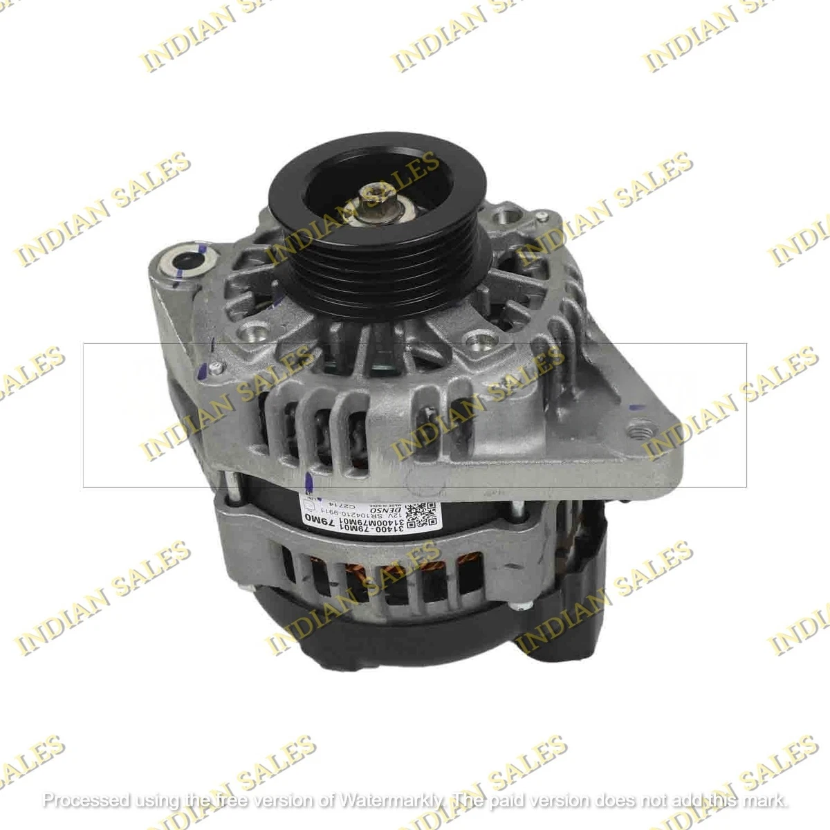 Remanufactured Suzuki Aerio Alternator – 2002-2007 2.0L 2.3L – 80 AMP 12V CW, 1 Yr Warranty