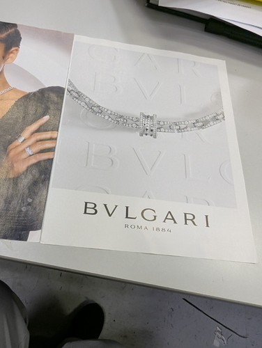 Bvlgari Zendaya Magazine Fashion Print Ad 2 pages - Picture 3 of 7