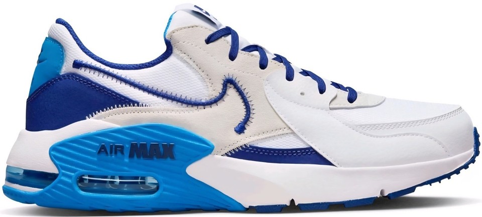 Nike Air Max Excee White Deep Royal Blue for Sale  display picture 2