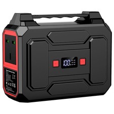 99Wh/ 27000mAh Portable Power Station 100W Camping Power Pack Solar Generator