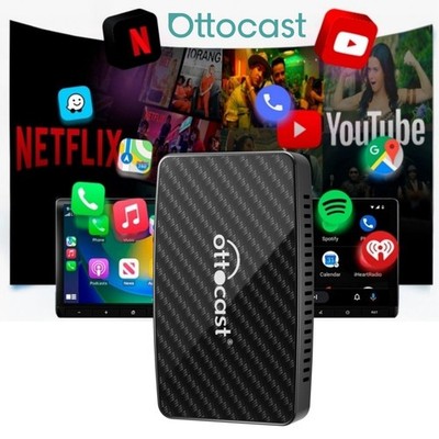 OTTOCAST Play2Video Pro Android 12 YouTube Wireless CarPlay Android Auto 5 APP