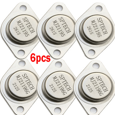 6pcs USA for OnSemi MJ21195G & MJ21196G Transistors Outputs new#