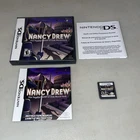 Nancy Drew: Deadly Secret of Olde World Park (Nintendo DS, 2007) Complete TESTED