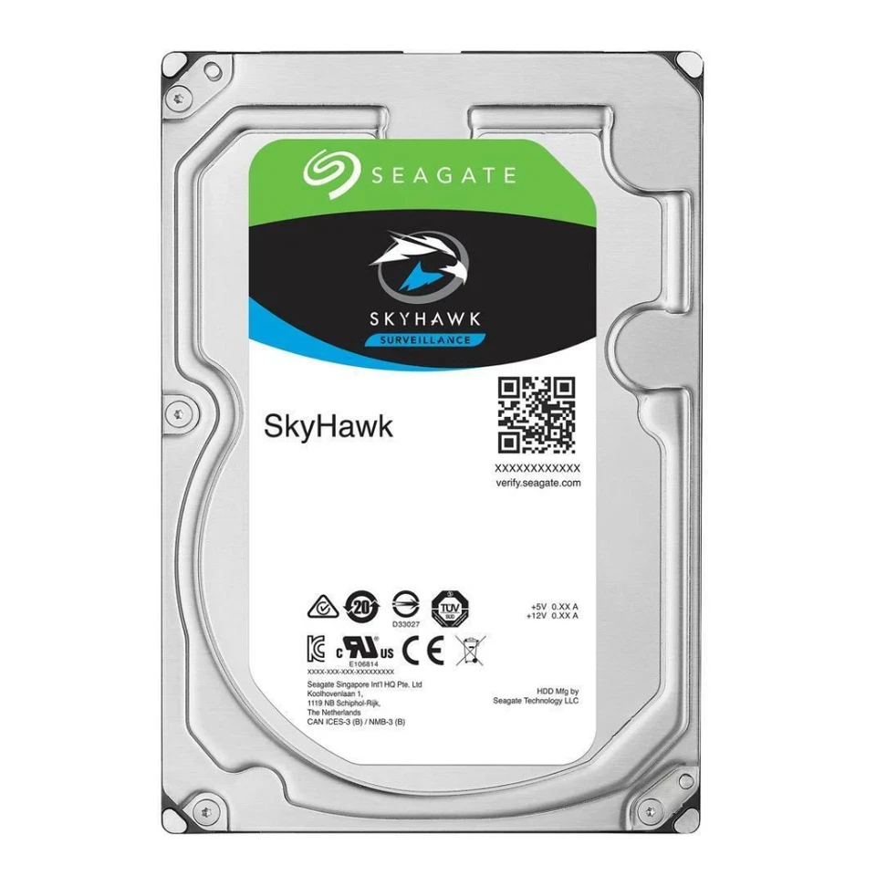 Seagate SkyHawk 3.5 SATA3 CCTV Survillance Internal Hard Drive 1/2/4/8 TB HDD - Image 2 of 4