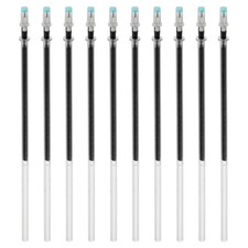 24 Pack 1mm Gel Pens Refills Sparkle Metallic Ink Bold Point Black